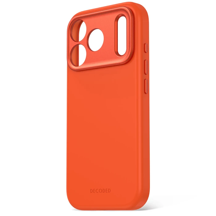 Decoded AntiMicrobial Silicone Backcover Apple iPhone 18 Pro / 17 Pro MagSafe (terracotta)