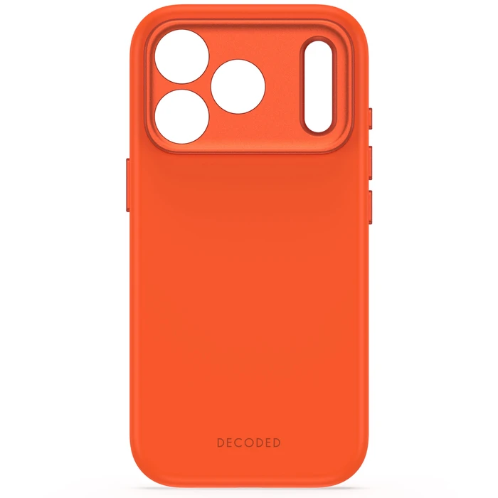 Decoded AntiMicrobial Silicone Backcover Apple iPhone 18 Pro / 17 Pro MagSafe (terracotta)