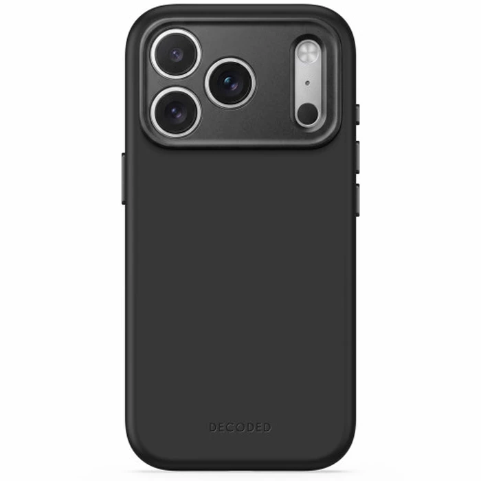 Decoded AntiMicrobial Silicone Backcover Apple iPhone 18 Pro Max / 17 Pro Max MagSafe (carbon black)
