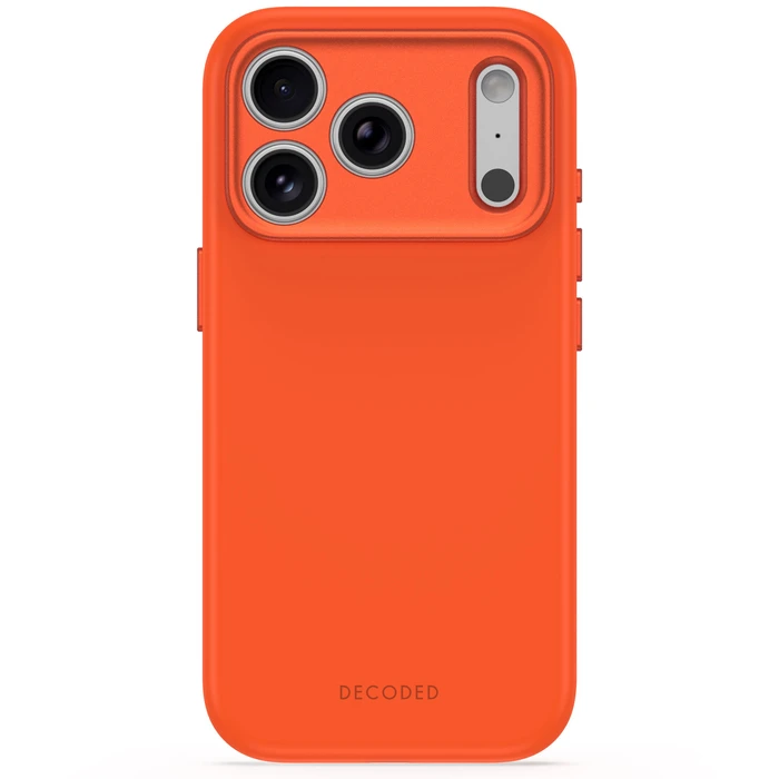 Decoded AntiMicrobial Silicone Backcover Apple iPhone 18 Pro Max / 17 Pro Max MagSafe (terracotta)