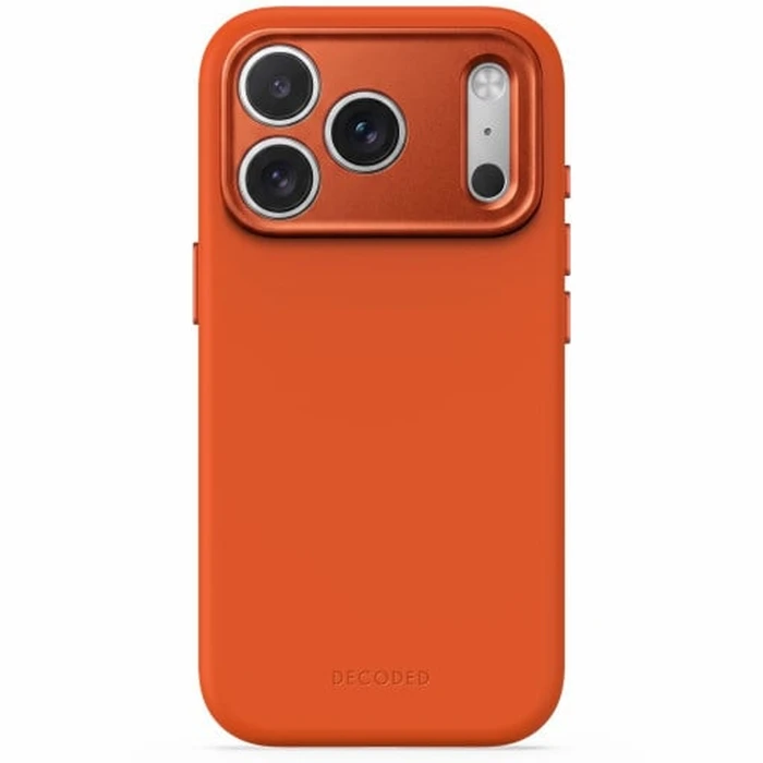 Decoded AntiMicrobial Silicone Backcover Apple iPhone 18 Pro Max / 17 Pro Max MagSafe (terracotta)