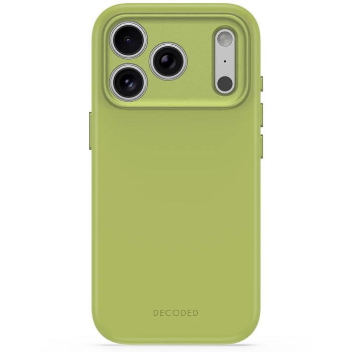 Decoded AntiMicrobial Silicone Backcover Apple iPhone 18 Pro Max / 17 Pro Max MagSafe (moss green)