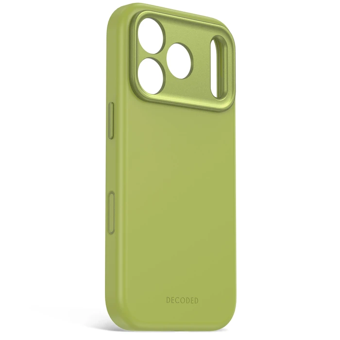 Decoded AntiMicrobial Silicone Backcover Apple iPhone 18 Pro Max / 17 Pro Max MagSafe (moss green)