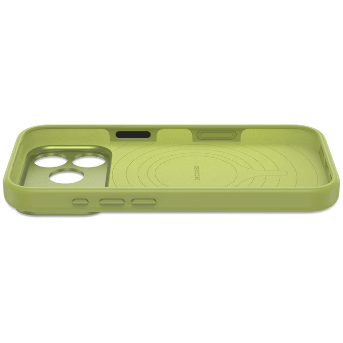 Decoded AntiMicrobial Silicone Backcover Apple iPhone 18 Pro Max / 17 Pro Max MagSafe (moss green)
