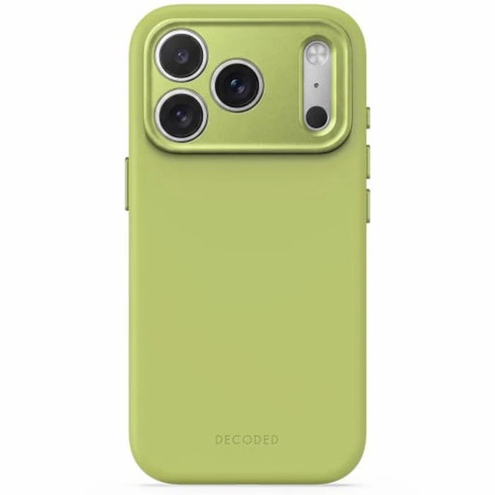 Decoded AntiMicrobial Silicone Backcover Apple iPhone 18 Pro Max / 17 Pro Max MagSafe (moss green)
