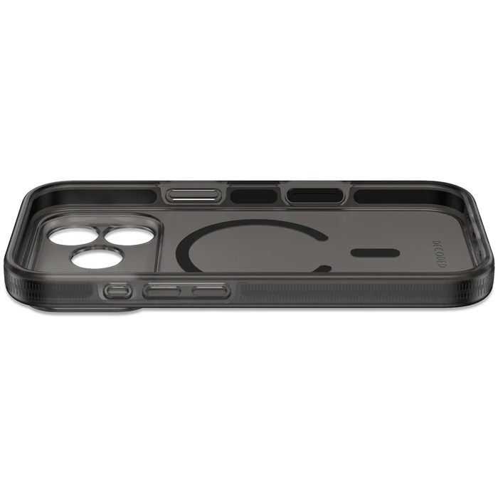 Decoded DropTec Transparent Backcover Apple iPhone 18 Pro / 17 Pro MagSafe (frosted black)