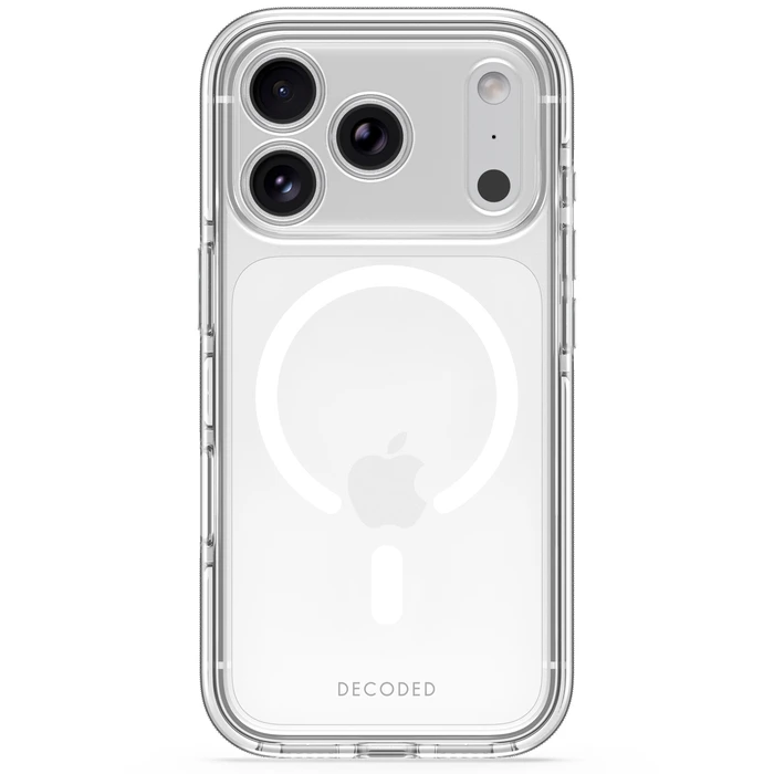 Decoded DropTec Transparent Backcover Apple iPhone 18 Pro Max / 17 Pro Max MagSafe (transparant)