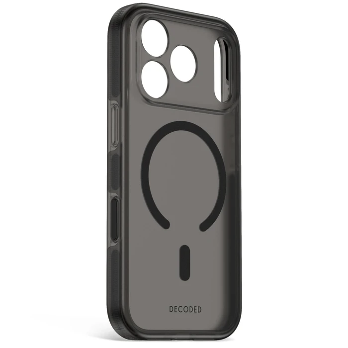 Decoded DropTec Transparent Backcover Apple iPhone 18 Pro Max / 17 Pro Max MagSafe (frosted black)