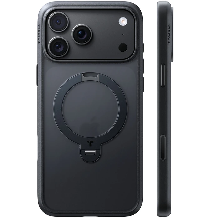 TORRAS Ostand Q3 Spin Apple iPhone 18 Pro Max / 17 Pro Max MagSafe (black)