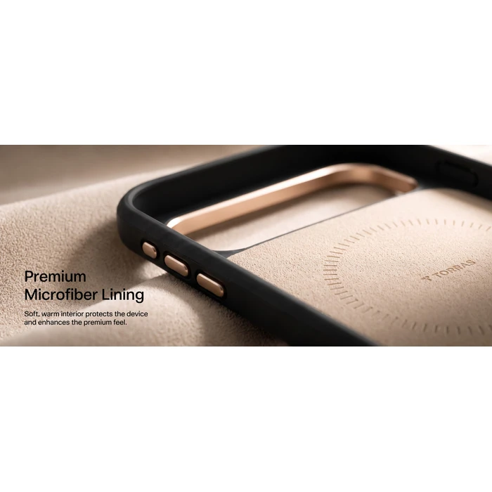 TORRAS Ostand Q3 VegSkin Apple iPhone 18 Pro / 17 Pro MagSafe (black)