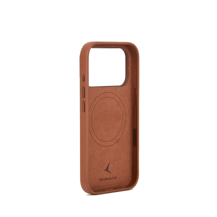 Troubadour Leather Case Apple iPhone 18 Pro / 17 Pro MagSafe (tan)