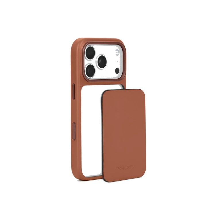 Troubadour Modular Leather Case Apple iPhone 18 Pro / 17 Pro MagSafe (tan)