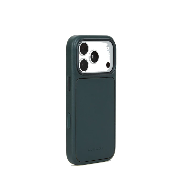 Troubadour Modular Leather Case Apple iPhone 18 Pro / 17 Pro MagSafe (obsidian green)