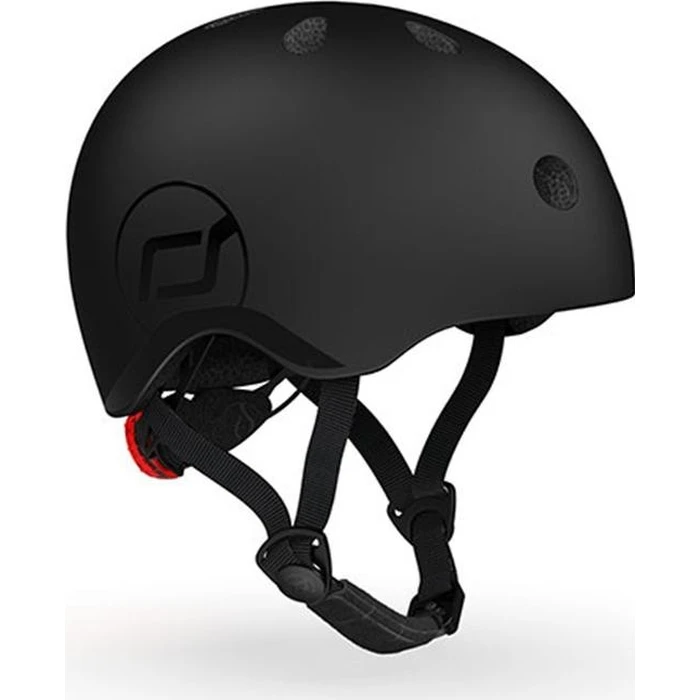 Scoot & Ride Helmet S-M Black (Kids 3+, 51–55 cm)