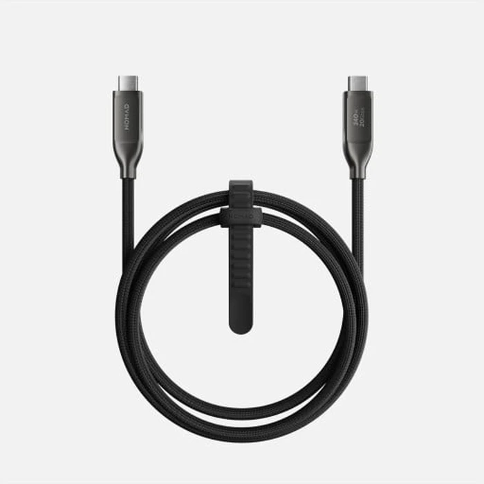NOMAD USB4 Data Cable USB-C / USB-C, 240W PD, 20Gbps, 1m (carbide)