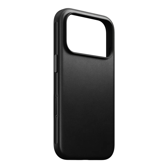 NOMAD Modern Leather Case Apple iPhone 18 Pro / 17 Pro MagSafe, Camino leather (black)