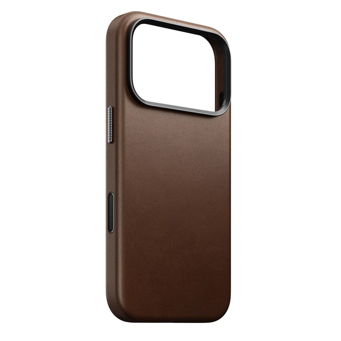 NOMAD Traditional Leather Case Apple iPhone 18 Pro / 17 Pro MagSafe, Camino leather (brown)