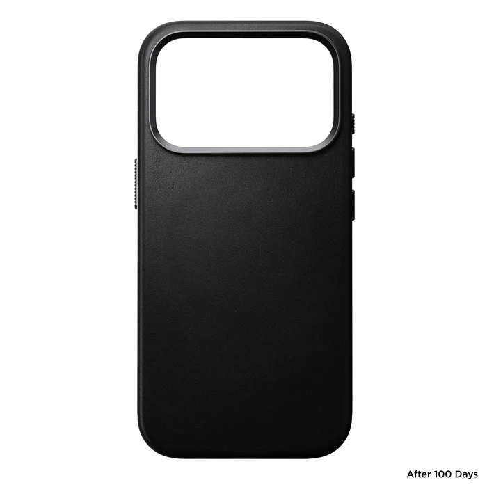 NOMAD Traditional Leather Case Apple iPhone 18 Pro / 17 Pro MagSafe, Camino leather (black)