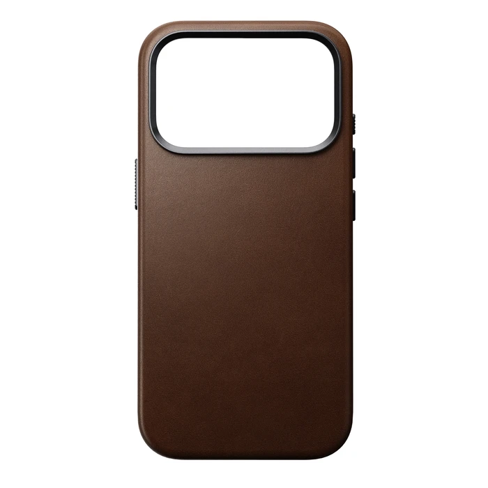 NOMAD Traditional Leather Case Apple iPhone 18 Pro / 17 Pro MagSafe, Camino leather (brown)