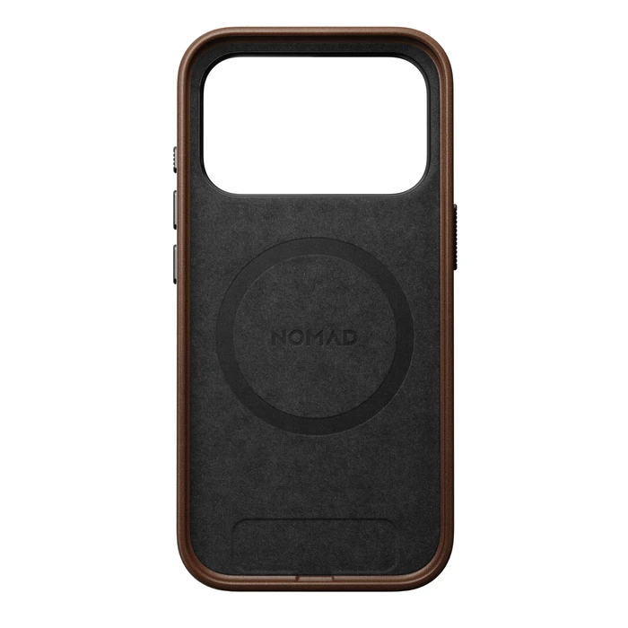NOMAD Traditional Leather Case Apple iPhone 18 Pro / 17 Pro MagSafe, Camino leather (brown)