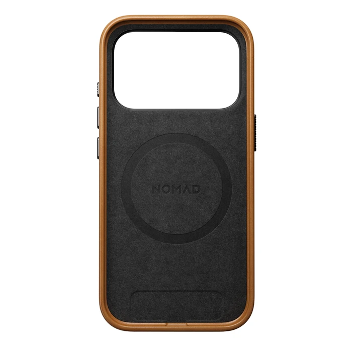 NOMAD Traditional Leather Case Apple iPhone 18 Pro / 17 Pro MagSafe, Camino leather (english tan-c)