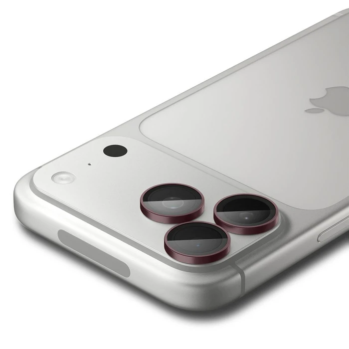 Spigen Optik Pro Glas.tr Ez Fit Camera Protector Apple iPhone 18 Pro / 18 Pro Max Burgundy [2 PACK]