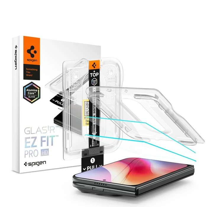 Spigen Glas.tr Ez Fit Pro HD AC Apple iPhone Duo Clear [2 PACK]
