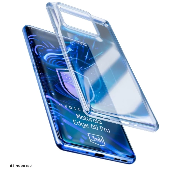 3MK Clear Case Motorola Edge 60 Pro