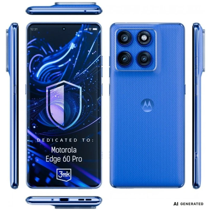 3MK Clear Case Motorola Edge 60 Pro
