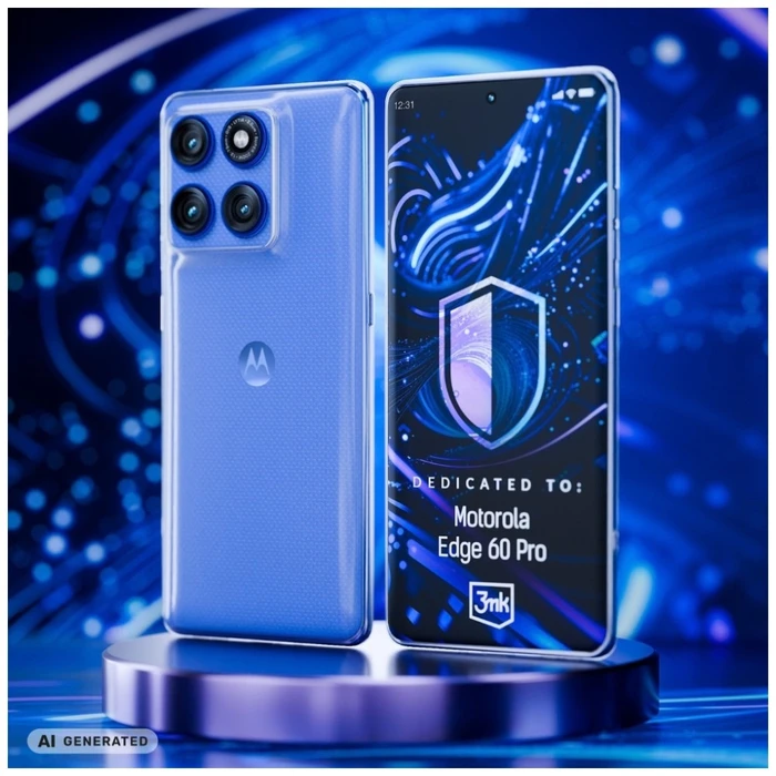 3MK Clear Case Motorola Edge 60 Pro