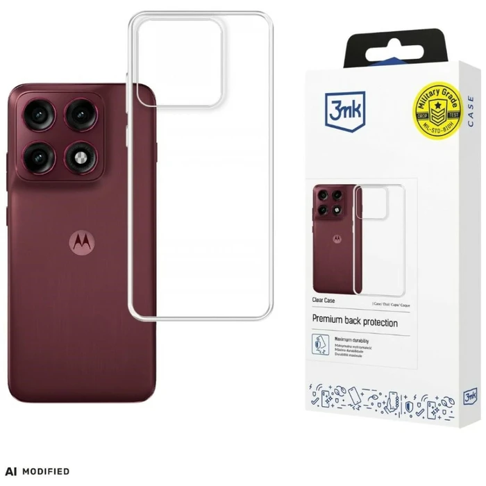 3MK Clear Case Motorola Edge 70 Pro