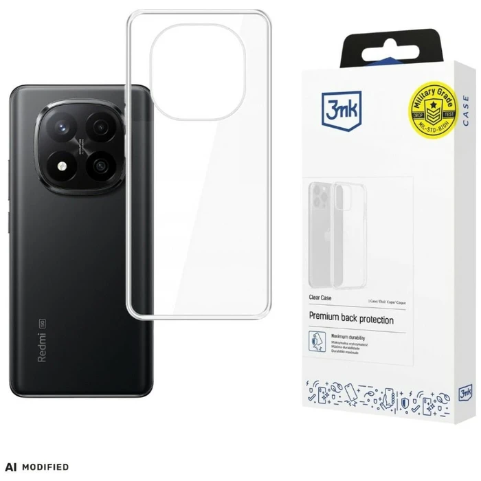 3MK Clear Case Redmi Note 15 Pro+ Plus 5G