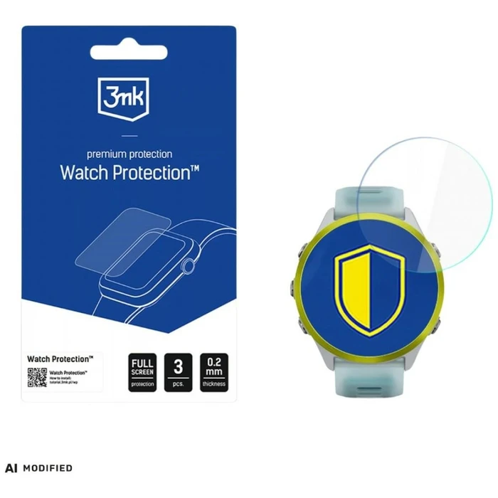 3MK ARC Watch Protection Garmin Forerunner 570 47mm