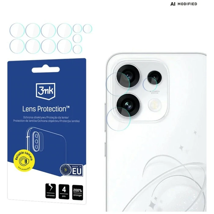 3MK Lens Protection Oppo Reno 16 F / Reno 16 FS (CPH2859) [4 PACK]