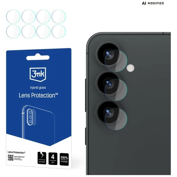 3MK Lens Protection Samsung Galaxy S25 [4 PACK]