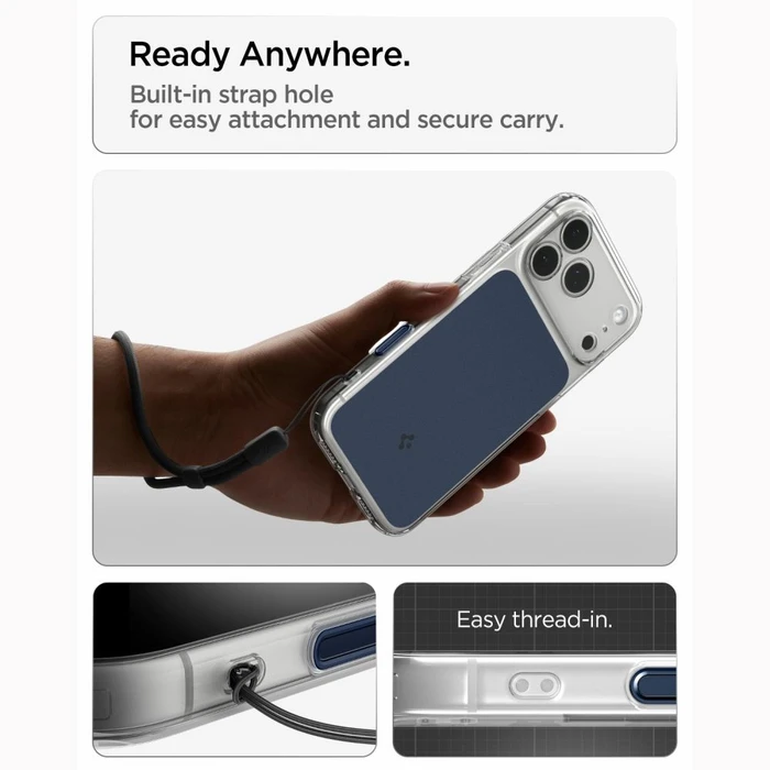 Spigen Ultra Hybrid T MagSafe Apple iPhone 17 Pro / 18 Pro Matte Blue