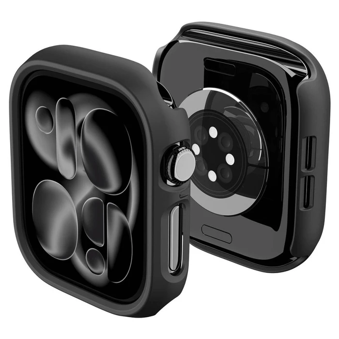 Spigen Thin Fit Apple Watch 12 46mm Black