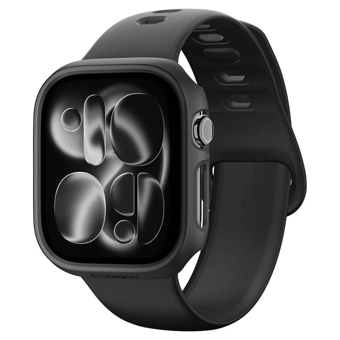Spigen Thin Fit Apple Watch 12 46mm Black