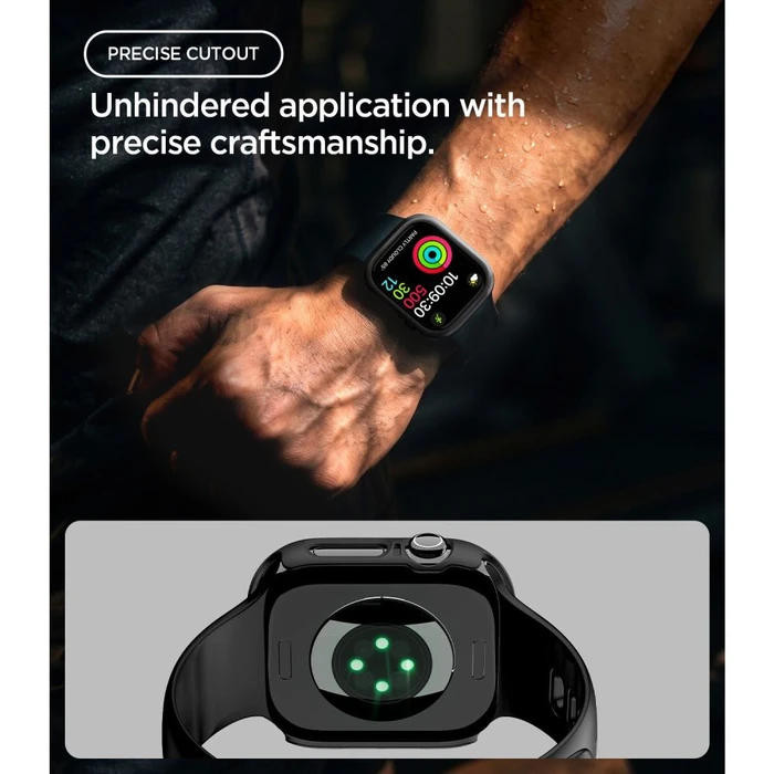 Spigen Thin Fit Apple Watch 12 46mm Black