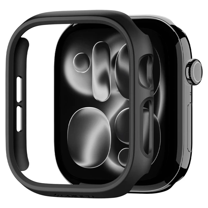 Spigen Thin Fit Apple Watch 12 42mm Black