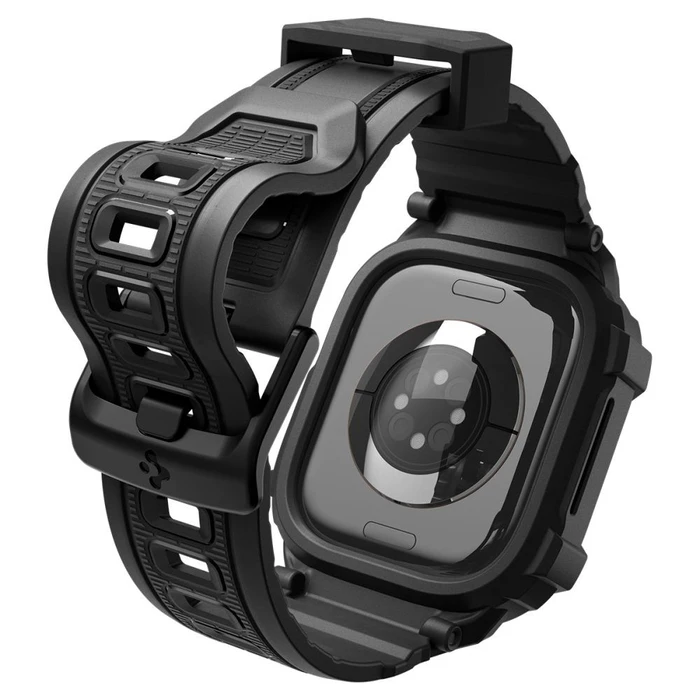 Spigen Rugged Armor Pro Apple Watch 12 42mm Matte Black