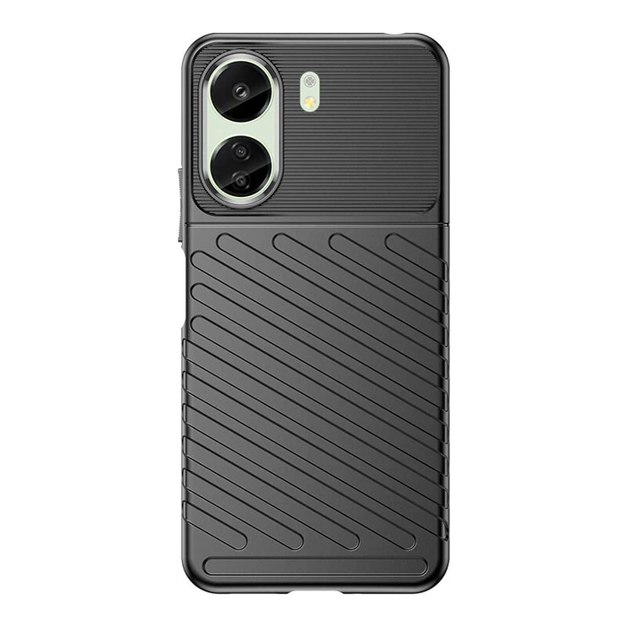 Θήκη Κινητού Hurtel Thunder Tank - Xiaomi Redmi 13C - Black