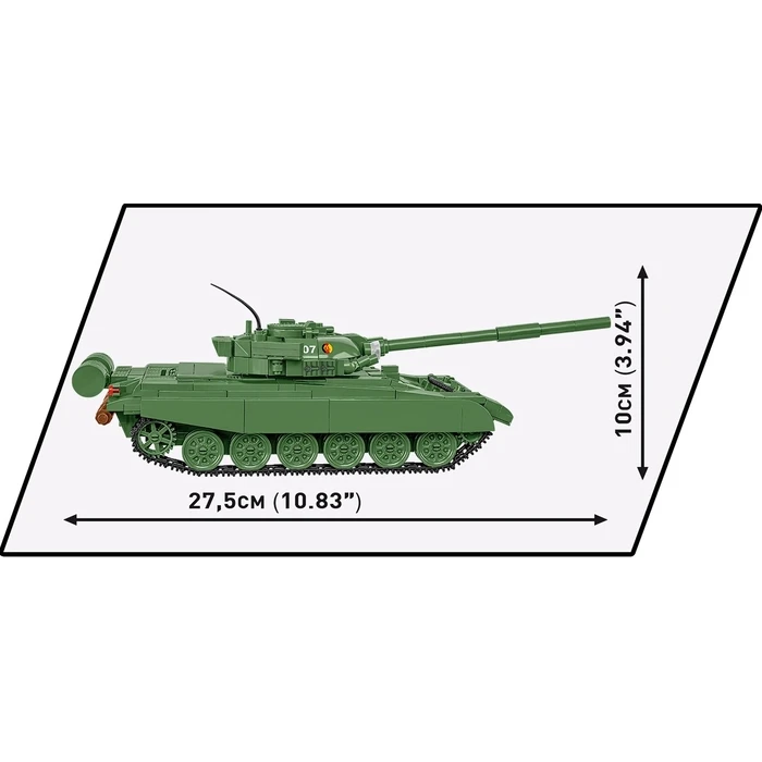 Παιχνίδι Κατασκευής Cobi Klocki Blocks Armed Forces T-72 (East Germany/Soviet)