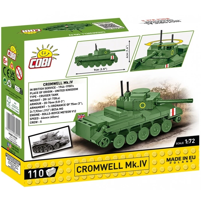 Τουβλάκια Cobi Klocki Blocks Historical Collection Cromwell Mk.Iv