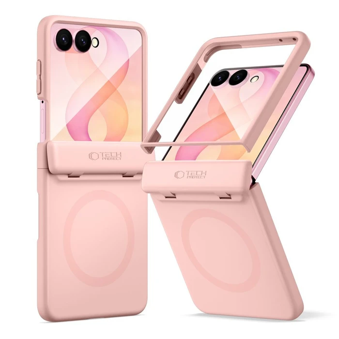 Tech-Protect Kevlar Aura MagSafe Samsung Galaxy Z Flip 8 Pink