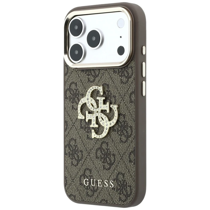 Guess 4G & Big Strass Logo Apple iPhone 18 Pro / 17 Pro brown