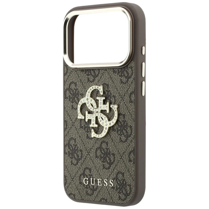 Guess 4G & Big Strass Logo Apple iPhone 18 Pro / 17 Pro brown