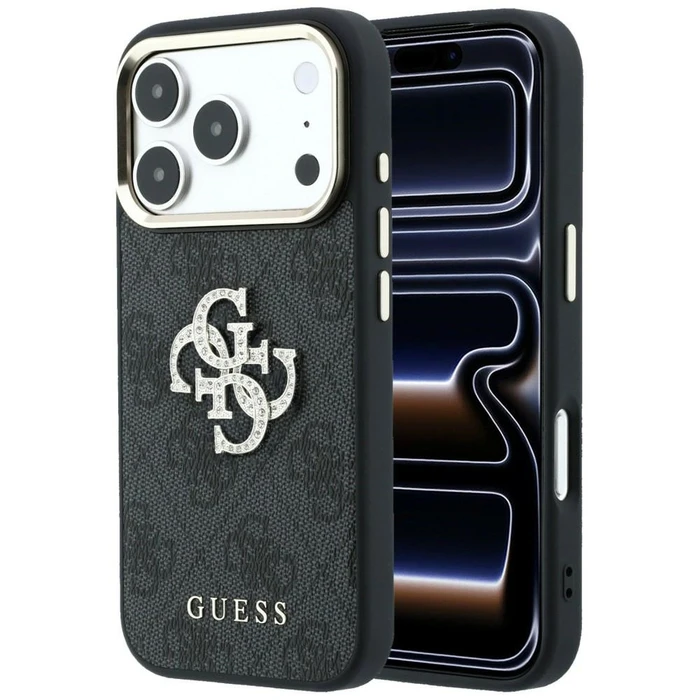 Guess 4G & Big Strass Logo Apple iPhone 18 Pro / 17 Pro black