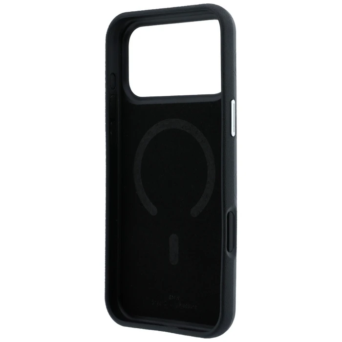 BMW Sign Deboss Quilted Metal Logo MagSafe Apple iPhone 18 Pro Max / 17 Pro Max anthracite