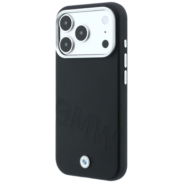BMW Sign Inclined Deboss Letters MagSafe Apple iPhone 18 Pro Max / 17 Pro Max black